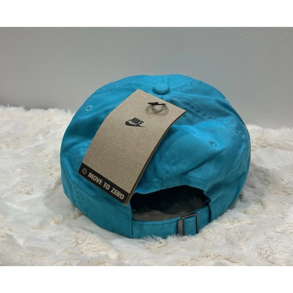 Nike Club Cap Unstructured Futura M/L Adjustable Strap Turquoise Teal FB5368-345